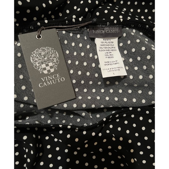 Vince Camuto Polka Dot Midi Skirt - Picture 2 of 3